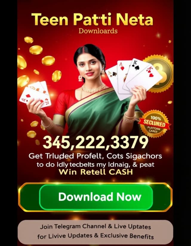 Teen Patti Neta Banner